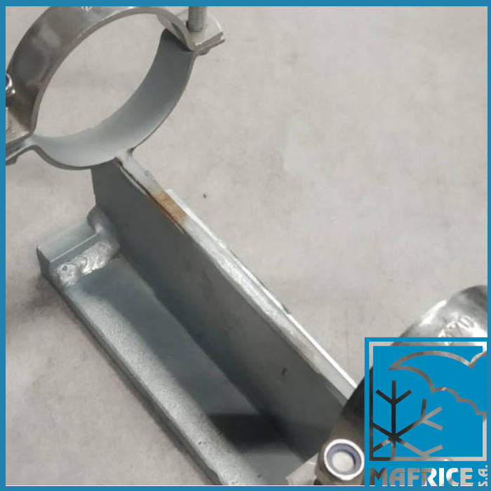 Patines de Tubería y Soportes con Mafrice